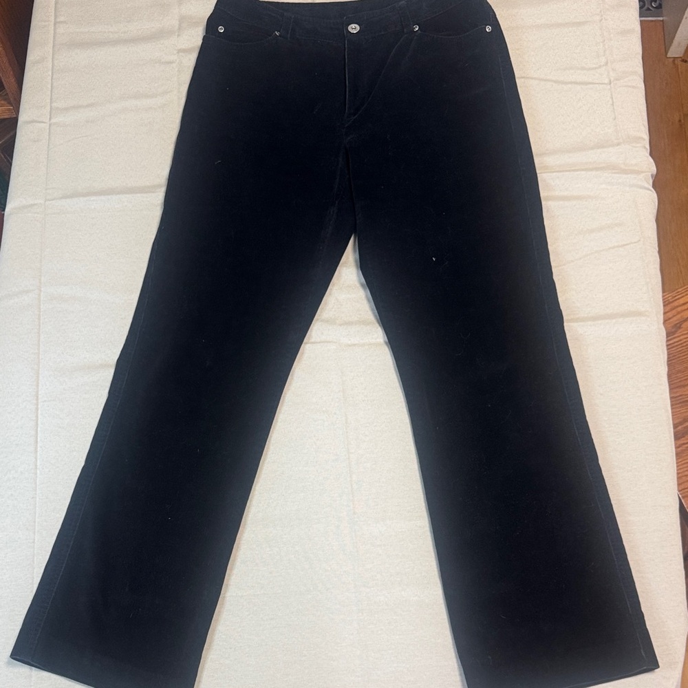 Rafaella Black Corduroy Jeans